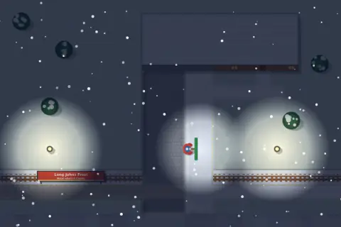 A Dark and Snowy Night